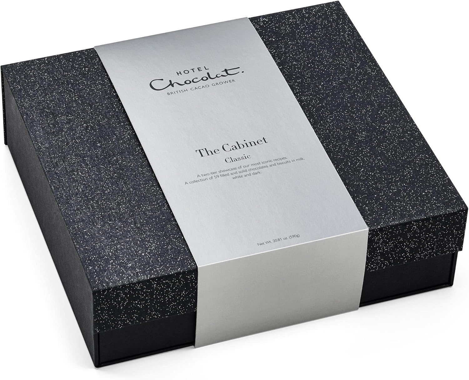 【Flash Sale】Hotel Chocolat Classic Cabinet 600g - Assortment of 61 Milk, White and Dark Chocolates - Large Chocolate Gift Box for Birthday - Image 4