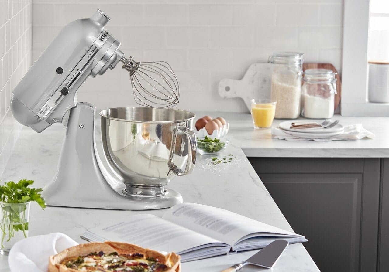 New Uesrs Sale --- Artisan Series 5 Quart Tilt Head Stand Mixer with Pouring Shield - Image 48