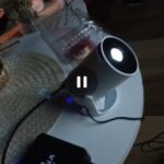 Smart HY300pro 4K Projector with Android 11 TV, WiFi 6 Wireless 5.0, Auto Vertical Correction, 180 Rotatable Short Throw, Portable Movie Projector for Home Theater, Gaming & Smartphone Compatibility photo review