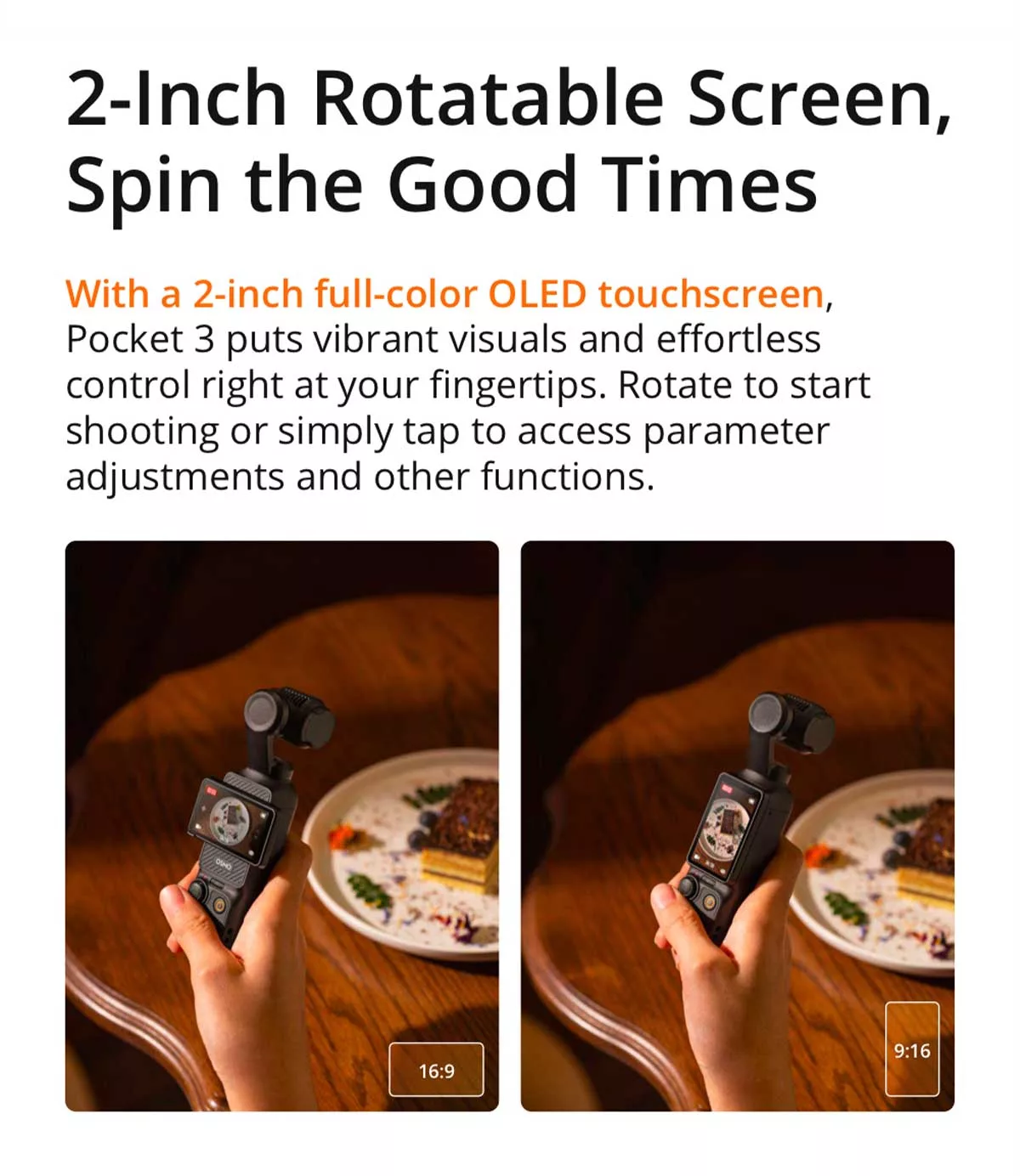 (Exclusive for new users)DJI Osmo Pocket 3 - Handheld | Pocket-Sized, Quick, Stable, Accurate Shooting | Horizontal-Vertical Switching|Mic Mini (2TX +1RX) | Creator Combo-Citibank Credit Card Points Bonus Program | Each person can only purchase one