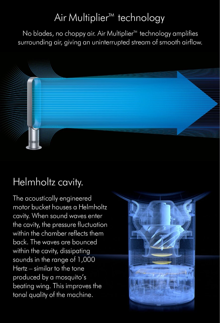 【Limited Time Offer】Dyson Cool™️ AM07 Tower Fan — Fast Shipping from Selangor + 3-Year Warranty  (White or Silver)