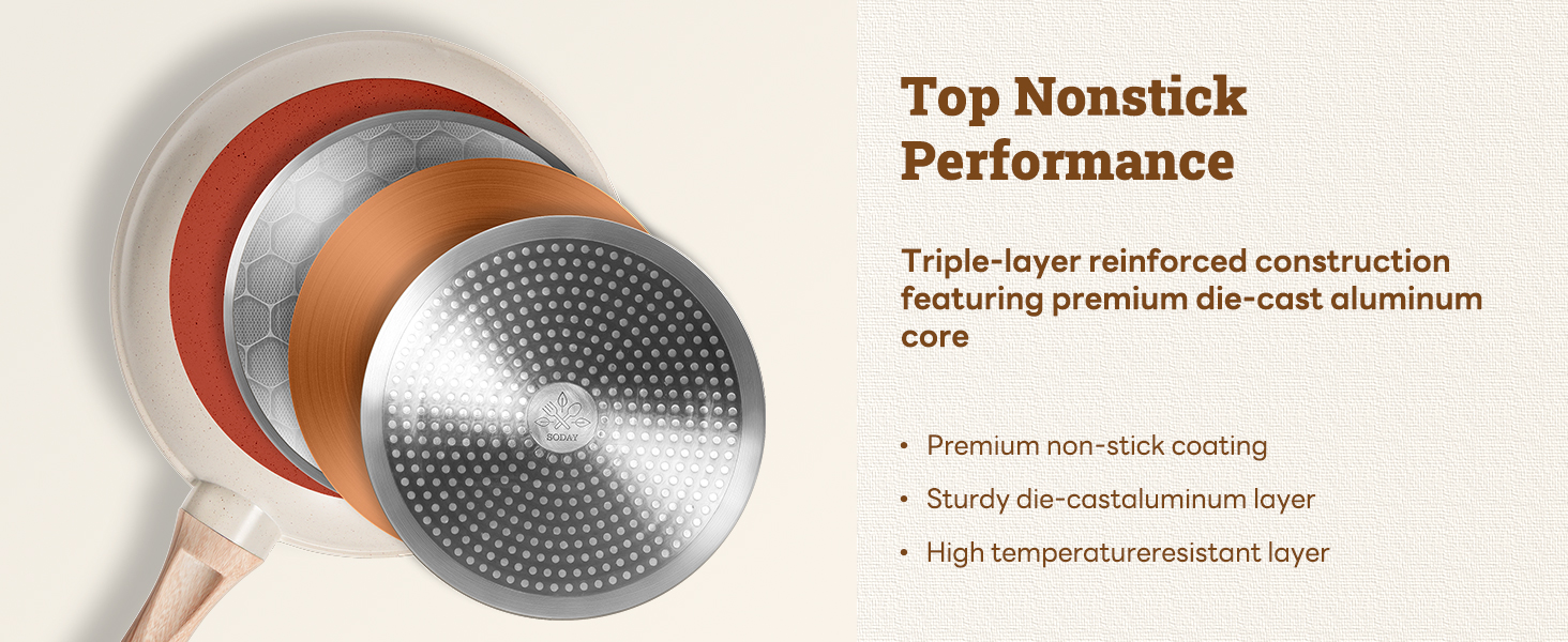 17 Pcs Pots and Pans Set Non stick .Cookware Sets White Granite Induction Cookware. Non-toxic Healthy Non Stick Kitchen Cooking Set with Frying Pans Set. Saucepans (PFAS. PFOA. PFOS Free) Ship from Kuala Lumpur ⚡ Flash Sale Hot Deals! – Limited to 100 units – Only 69 left! Enjoy bonus rewards under the Malaysia-issued American Express (Amex) Credit Card Program. Each person can only purchase one.