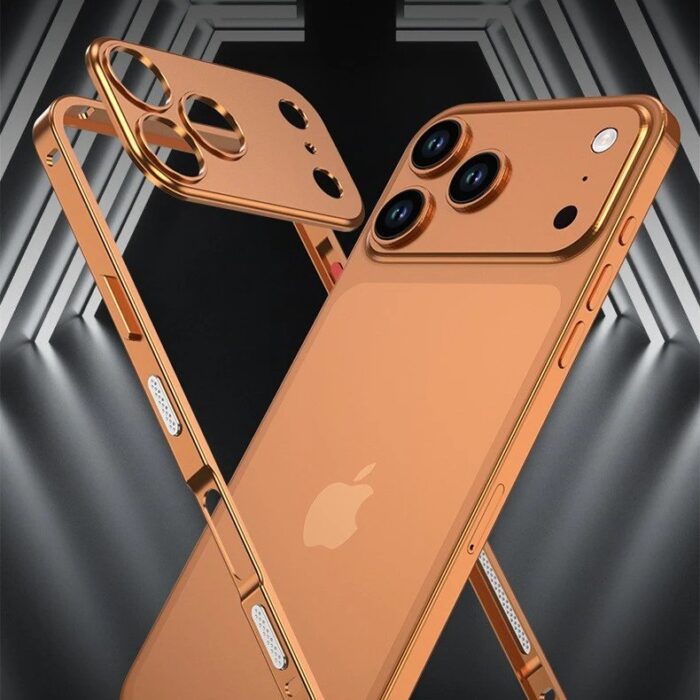 Luxury Case Metal Frame for iPhone 17 Series