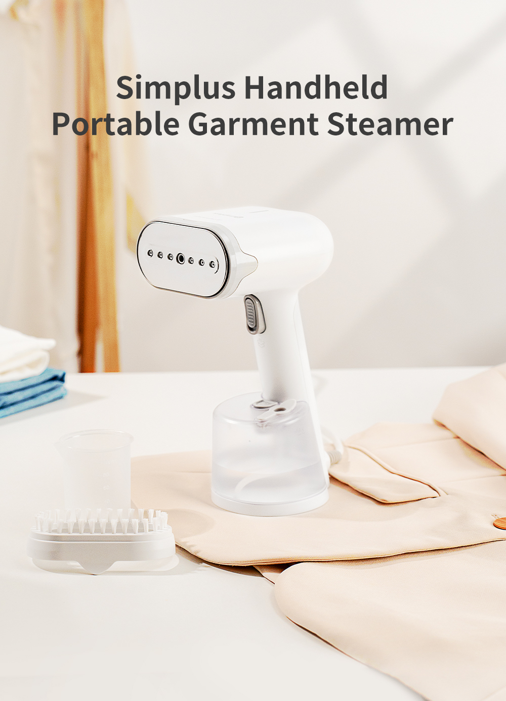 【Simplus Series】Handheld Garment Steamer Iron Steam Portable Travel High Capacity Steam Pengukus Pakaian Tangan [Limited exclusive benefits for new users]