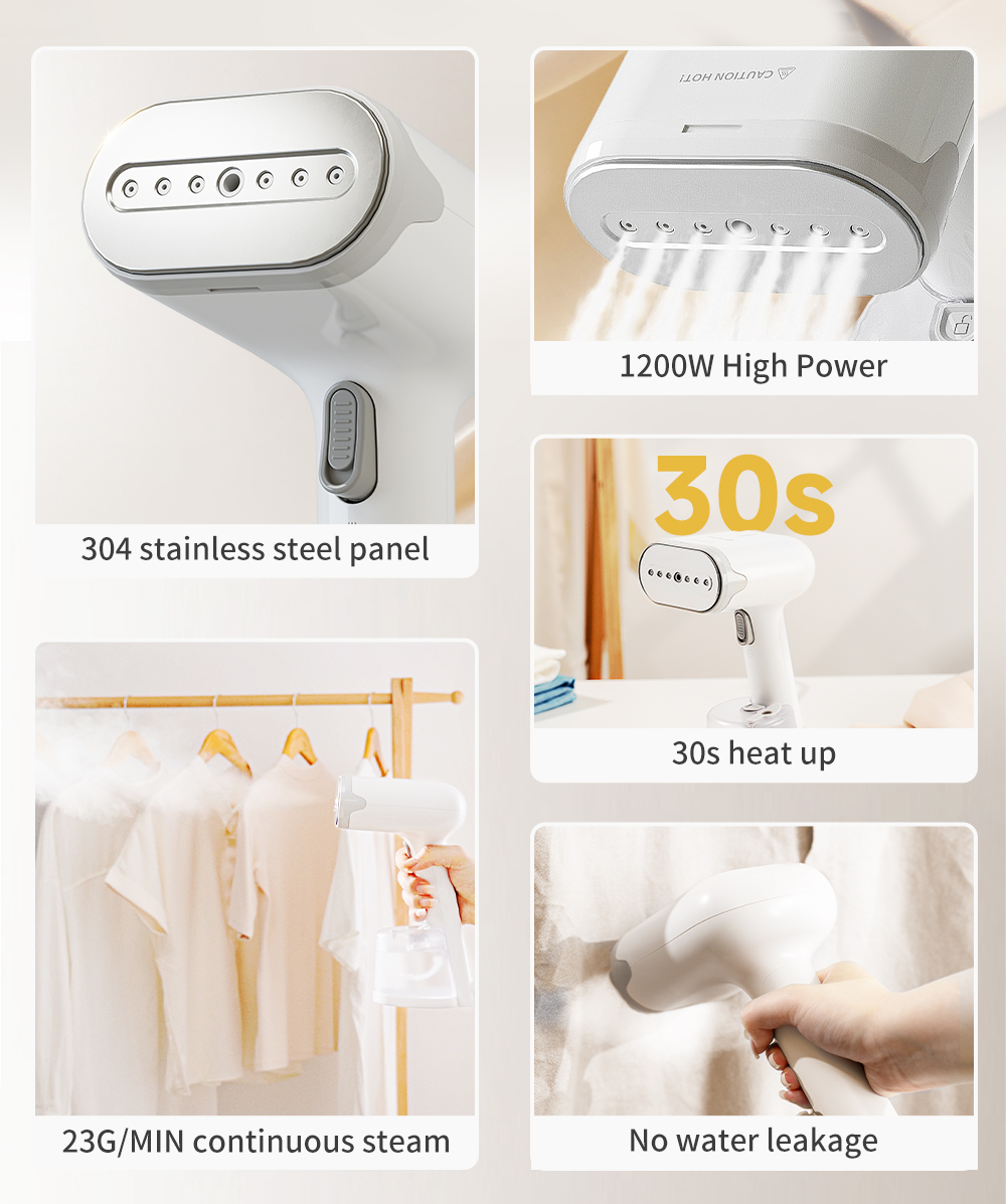 【Simplus Series】Handheld Garment Steamer Iron Steam Portable Travel High Capacity Steam Pengukus Pakaian Tangan [Limited exclusive benefits for new users]
