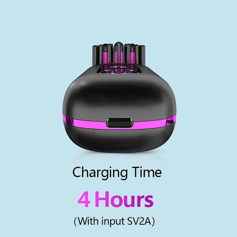 Cordless Hair Straightener Brush, Rapid heating, Hot Comb Hair Straightener for Women, Lightweight, Type-C Charging Port, Anti-Scald, Lightweight, USB Rechargeable